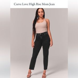 Abercrombie Curve Love Mom High Rise Jeans